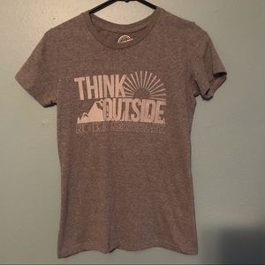 Grey Outdoor Crazy Dog Tee